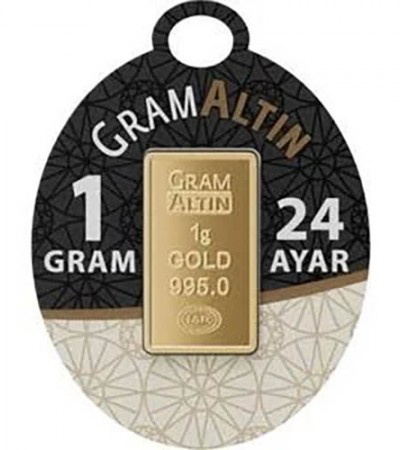 24 Ayar Külçe Altın