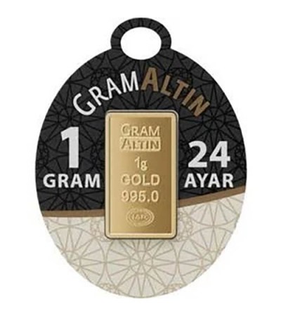 24 Ayar Külçe Altın