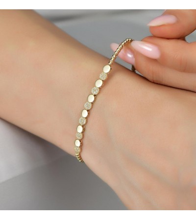 Taşlı Sıralı Bileklik