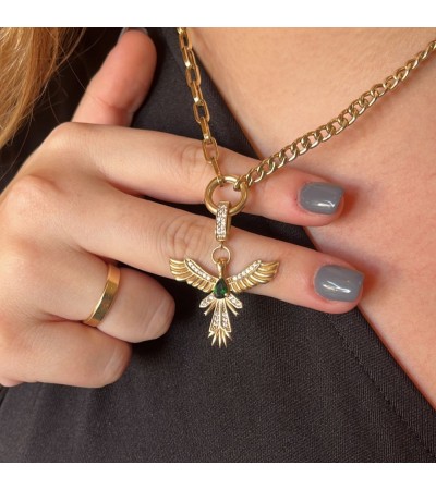 Altın Anka Zincir Kolye