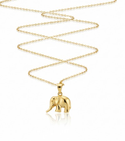 Altın Fil Kolye