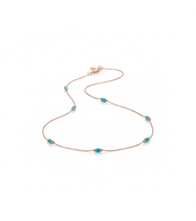 Altın Roz Gurmet Küp Kolye