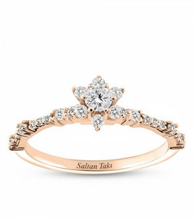 0,34 Karat Evlilik Teklifi Pırlanta Tektaş Yüzük