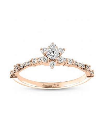 0,34 Karat Evlilik Teklifi Pırlanta Tektaş Yüzük