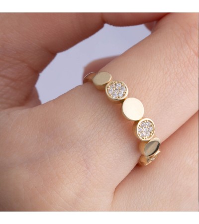 Altın Tasarım Yüzük