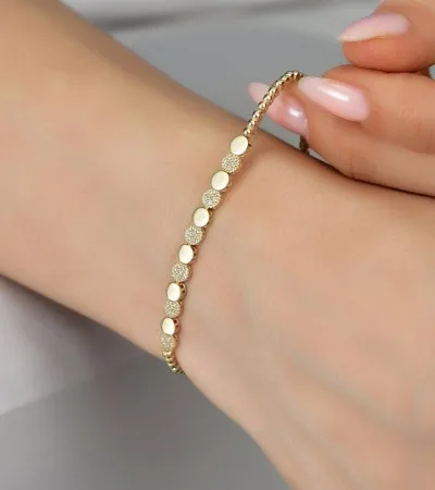 Taşlı Sıralı Bileklik