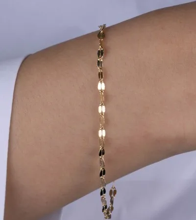 Zincir İtalyan Bileklik