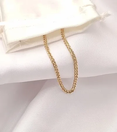 14 Ayar Altın Zincir Kadın Bileklik