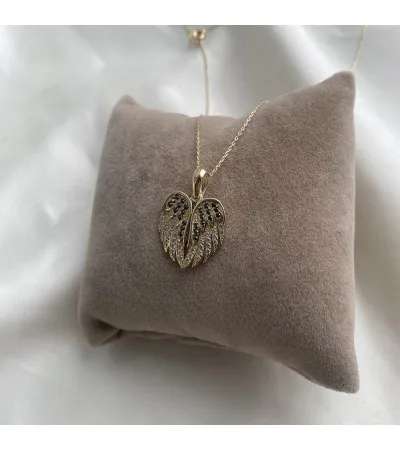 Altın Açılabilir Melek Kolye