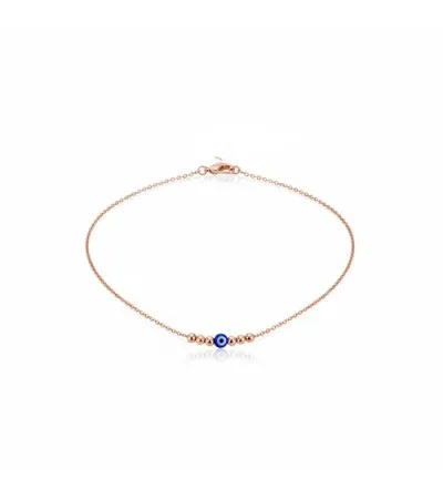 Mavi Boncuk Dorika Kolye