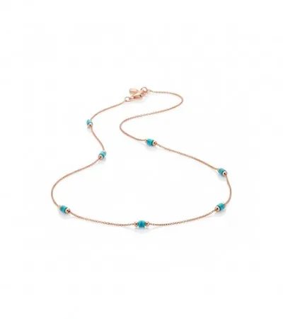 Altın Roz Gurmet Küp Kolye