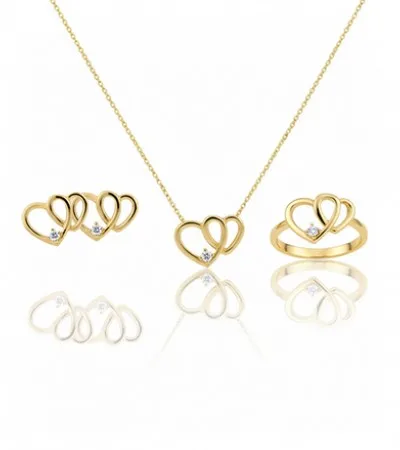 İkili Kalpli Mini Takım