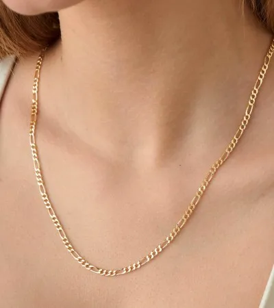 14 Ayar Figaro Zincir